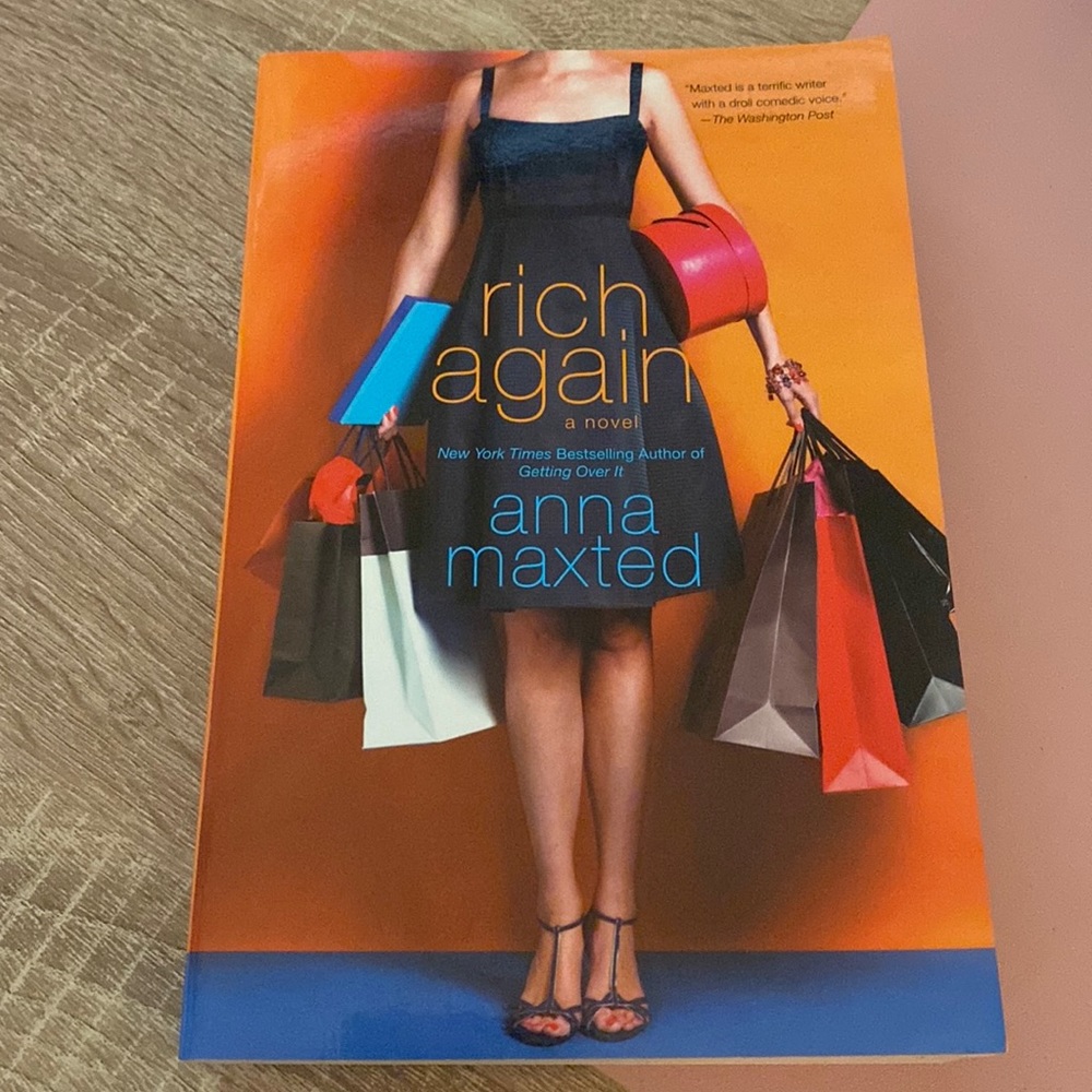 New paperback. “Rich again”
